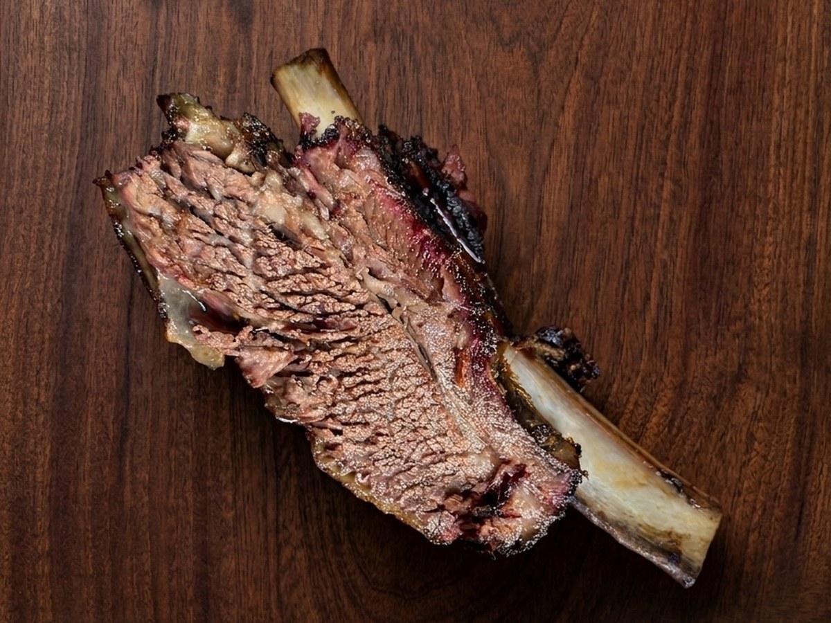 Smoked Dino Rib